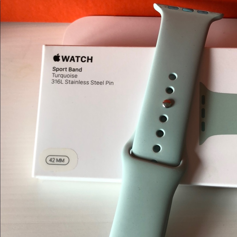 Apple Watch sports band with Stainless Steel Pin